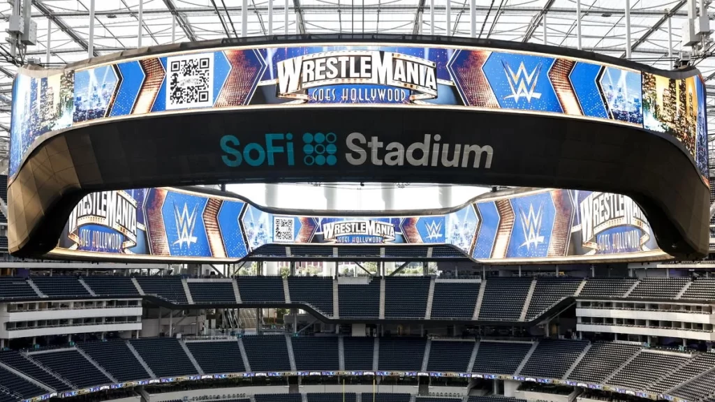 WWE WrestleMania 39 stage is set
