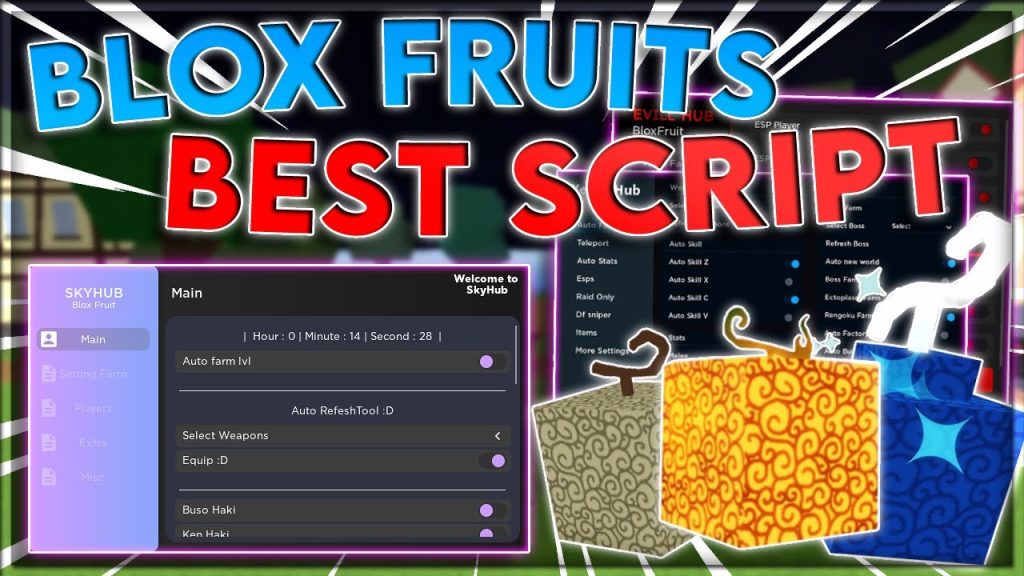 Blox Fruits Free Script, Roblox x Blox Fruits Hack 2023