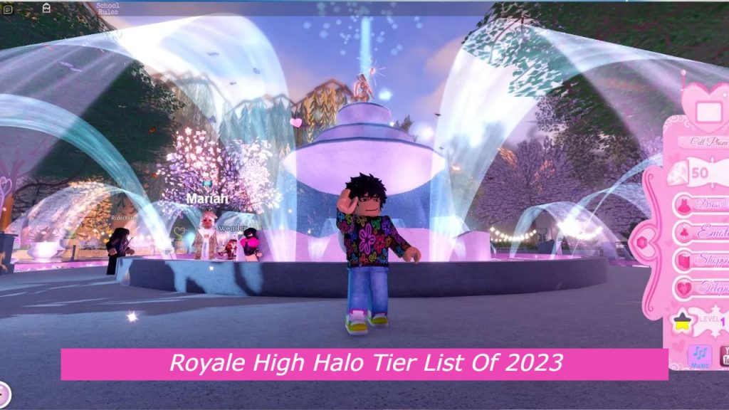 Royale high, source's answer to get the new Halo! in 2023