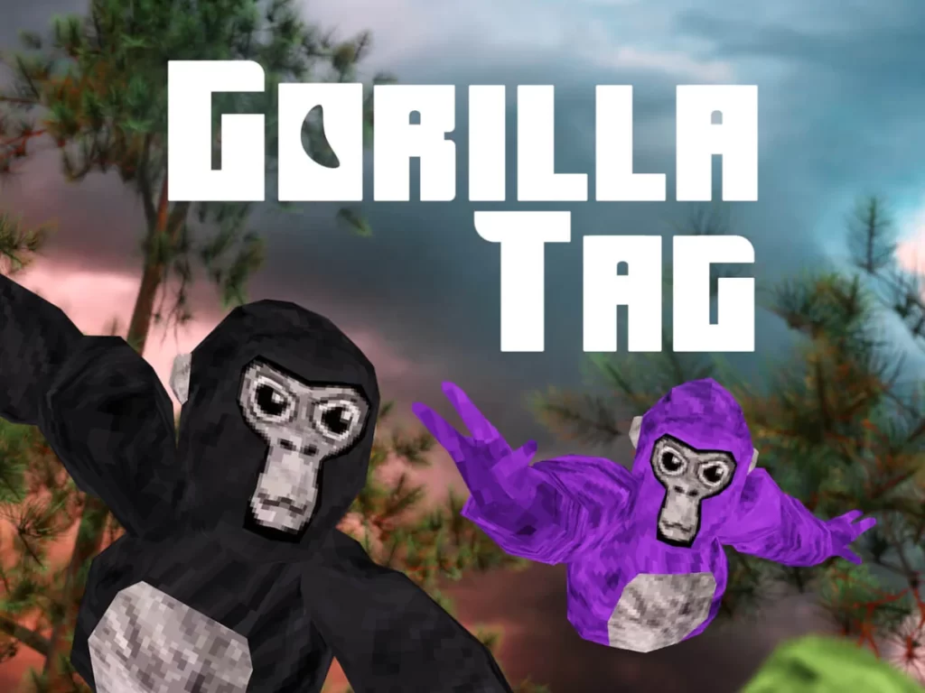 Best Gorilla Tag fan games that have mods #gorillatag #oclusquest2