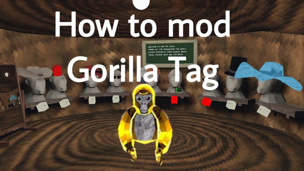 Best Gorilla Tag fan games that have mods #gorillatag #oclusquest2