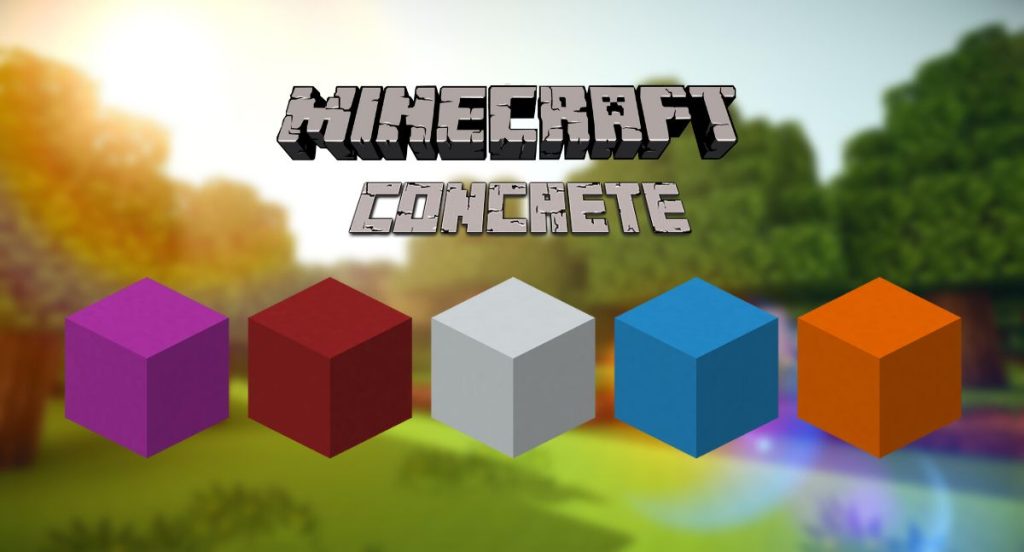 How to Make Concrete in Minecraft: Guide to Make Colorful Concrete