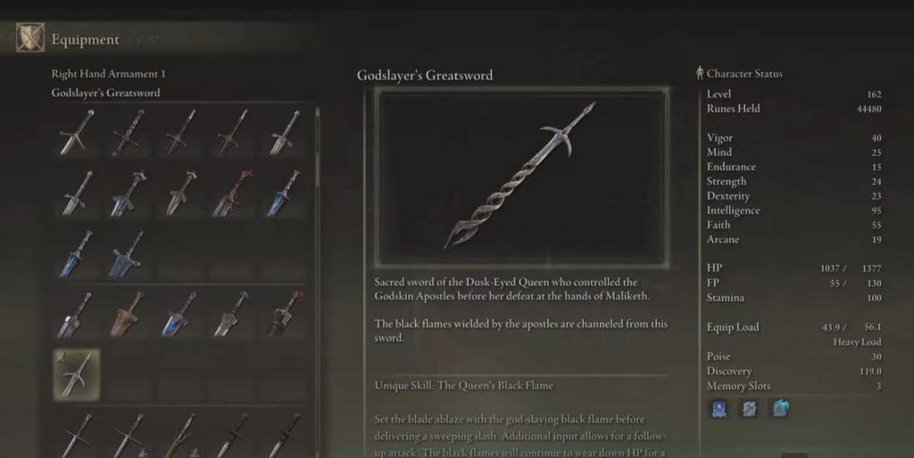 Godslayer's Greatsword