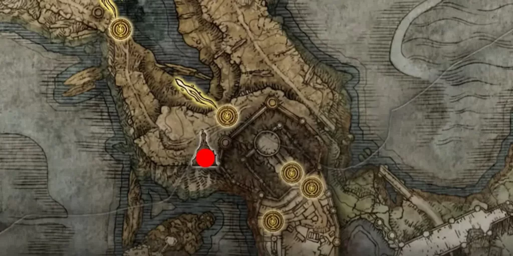 Bring the Academy Glintstone Key to the Church of Irith