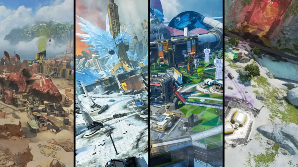 Ranked Map Rotations in Apex Legends Season 16