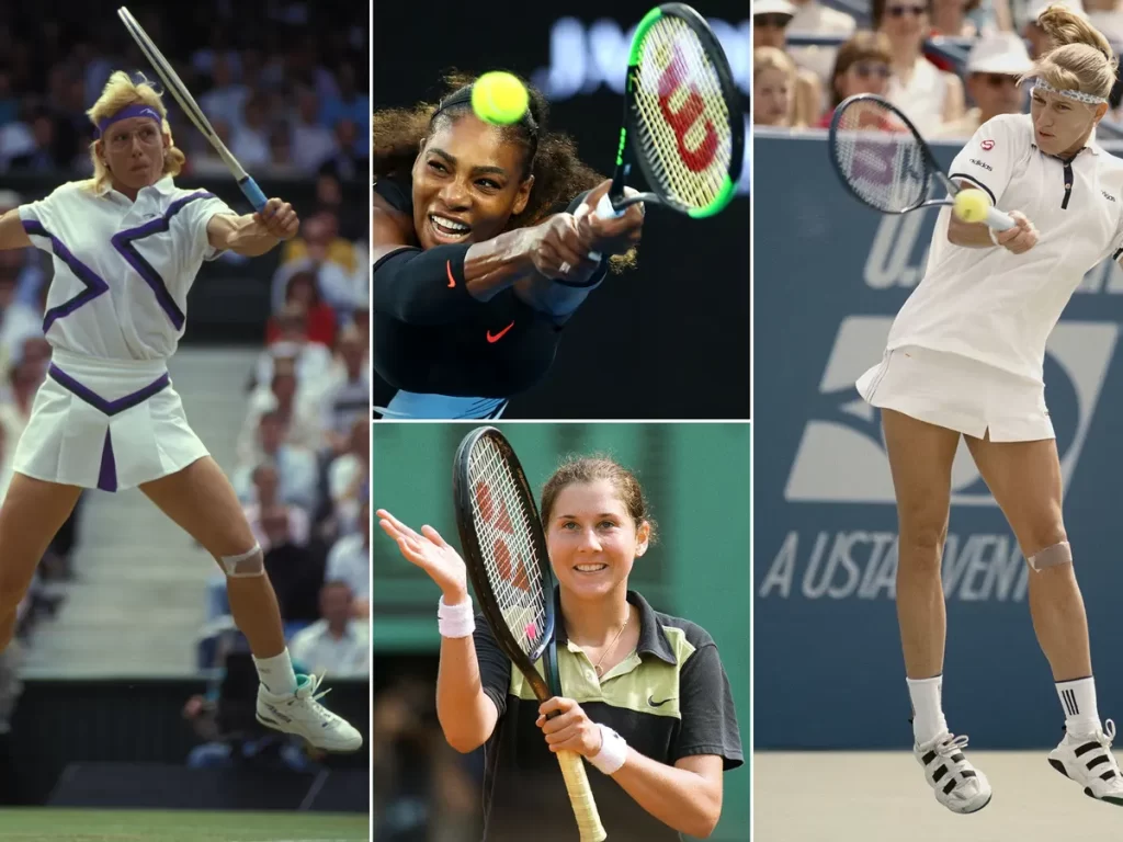 TOP 5 FASTEST FEMALE  SERVERS IN TENNIS HISTORY