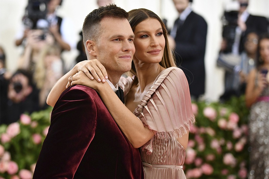 Tom Brady and Gisele Bundchen at Met Gala 2019