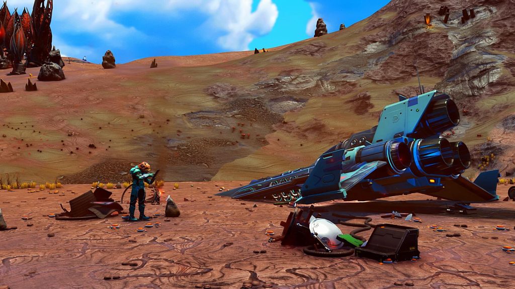 No Man’s Sky: How to Find Crashed Ships?