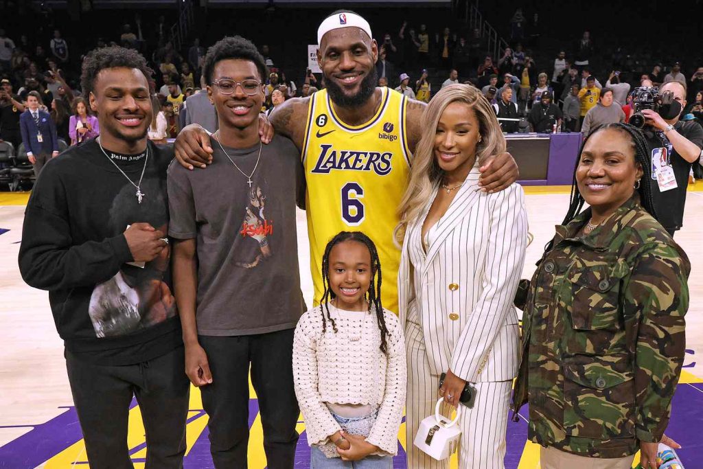 LeBron James Advises His Youngest Son Bryce On Highlight Video