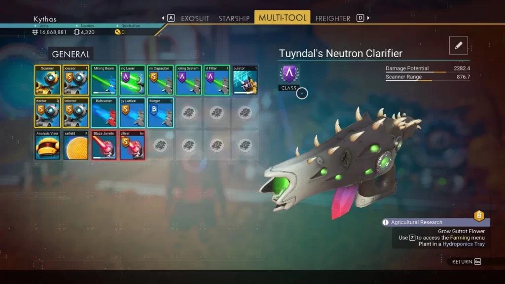 No Man's Sky Origins: How to Upgrade Your Multitool