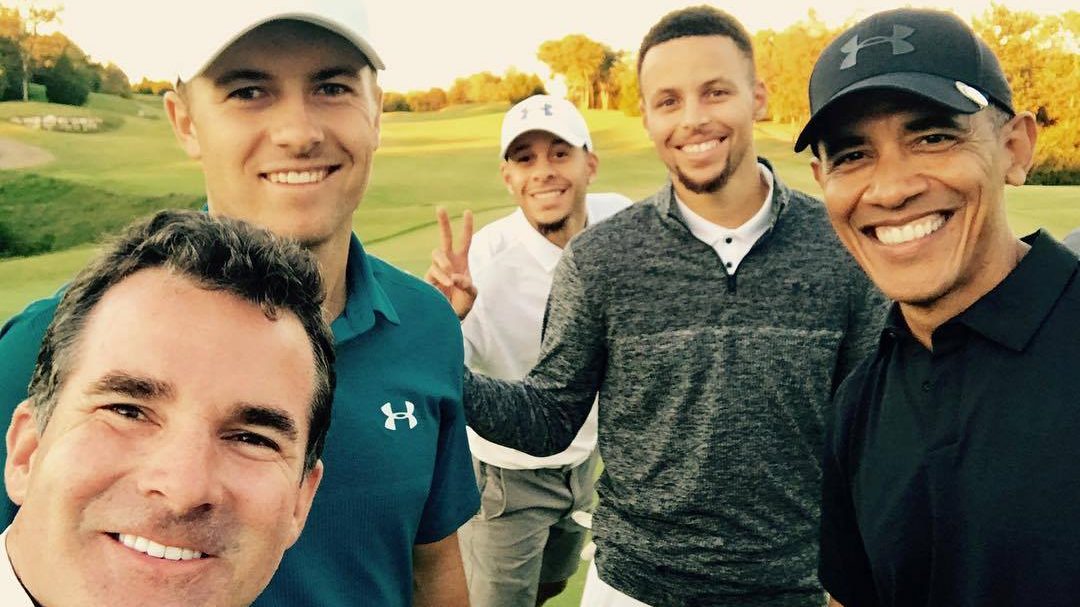 Jordan Spieth’s Surprising Question to Barack Obama Revealed by Steph Curry