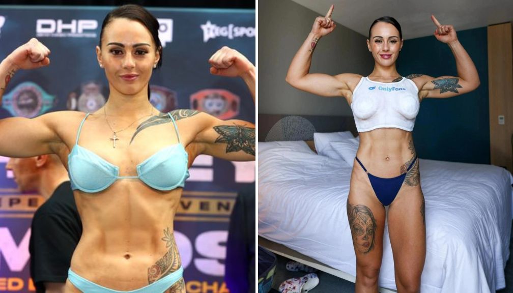 Boxer Shares Behind-The-Scenes Video of Onlyfans Body Paint Weigh-In