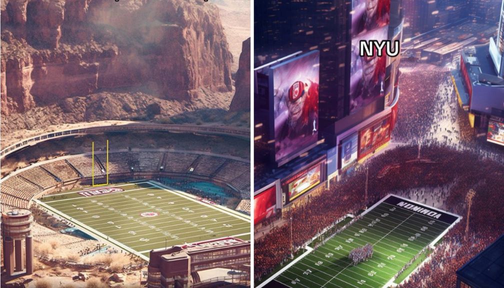 College Football Stadiums In America’s Most Iconic Locations, In Photos