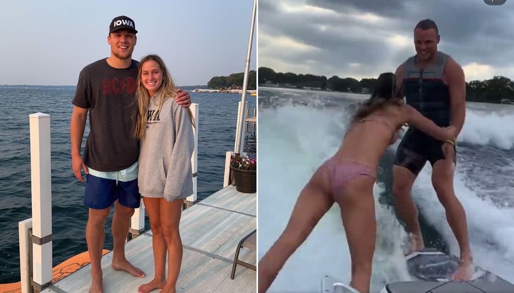 NFL Rookie Jack Campbell’s Girlfriend Goes Viral For Amazing Tackling Video