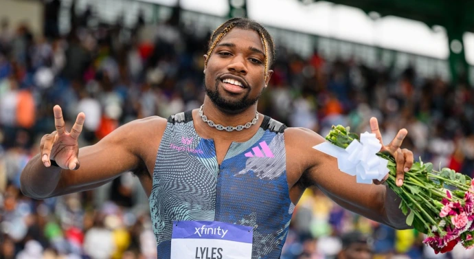 American Sprinter Noah Lyles Tied Usain Bolt’s Impressive Record on Saturday