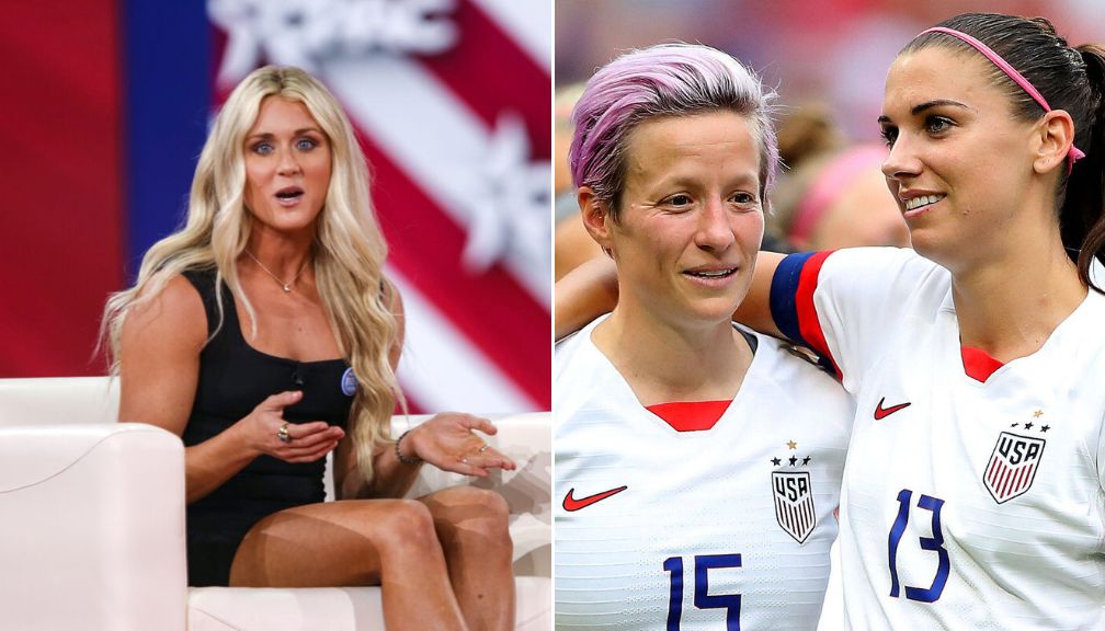 Former College Swimmer Criticizes Alex Morgan and Megan Rapinoe’s Views on Transgender Athletes