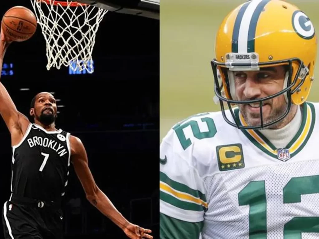 Proactive Shares Kevin Durant And Aaron Rodgers Workout Pictures