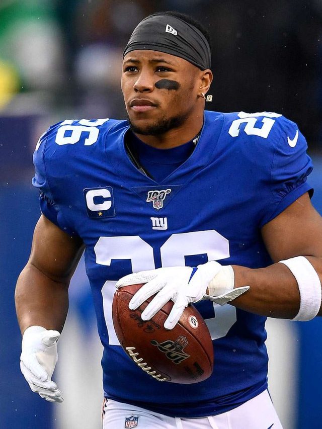 Saquon Barkley Shatters Limits With 580 Pound Squat Bullscore