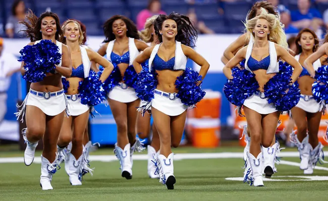 Wild Photos of Indianapolis Colts Cheerleader Cause A Stir on the Internet