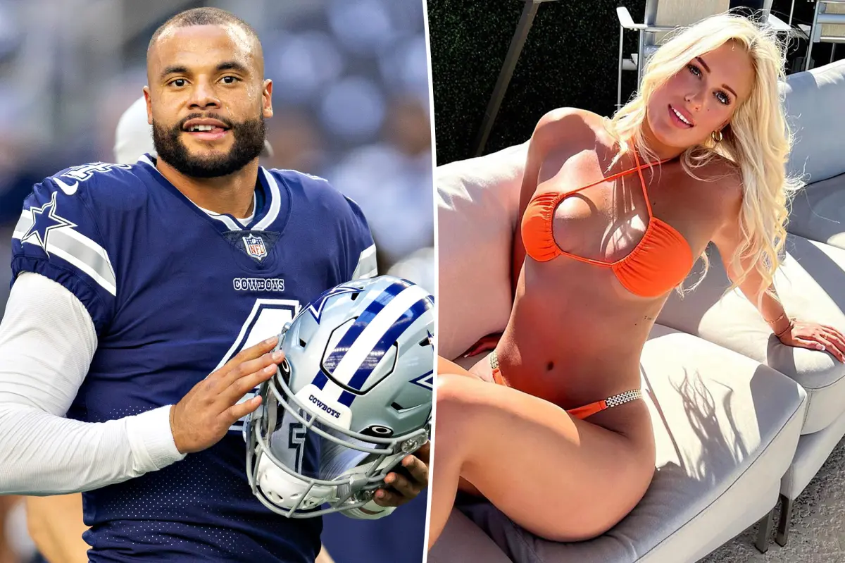 Dak Prescott's alleged girlfriend sets the Internet on fire with her latest  Instagram pictures