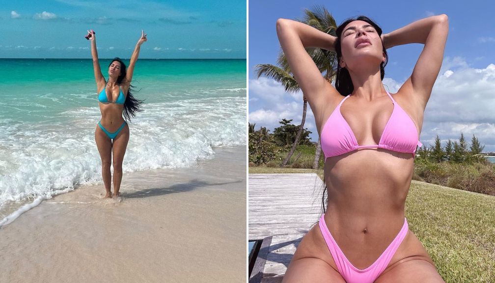 Kim Kardashian’s Swimsuit Photos Going Viral Amidst Tom Brady Dating Rumors
