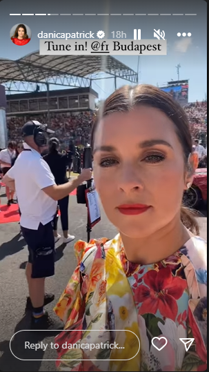 Danica Patrick Outfit Trending On Social Media At Formula 1 Race