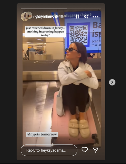 Kay Adams Going Viral For Recent IG Airport Luggage Story