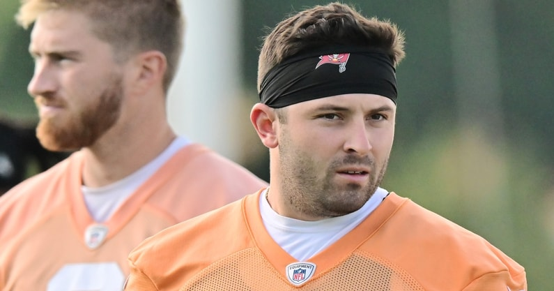 Wild Workout Photos of Baker Mayfield’s Wife Emily is Causing a Stir