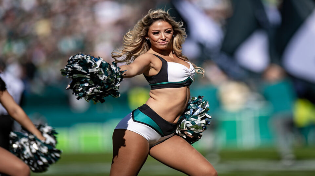 Wild Philadelphia Eagles Cheerleader’s Photos Going Viral