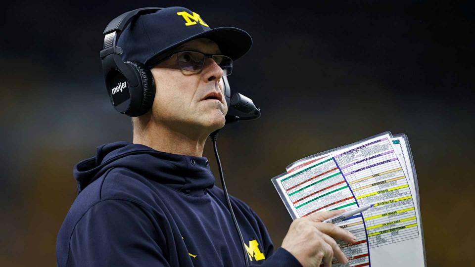 Ohio State Fans Concerned Over Jim Harbaugh Spying During Open Practices