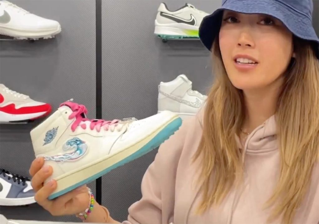 Michelle Wie West Will Retire In Style With New Pair Of Air Jordans 1