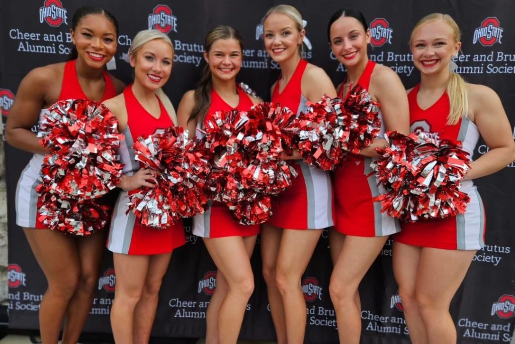 Ohio State Football Cheerleader Going Viral for New Skills Before Season Opener on Saturday