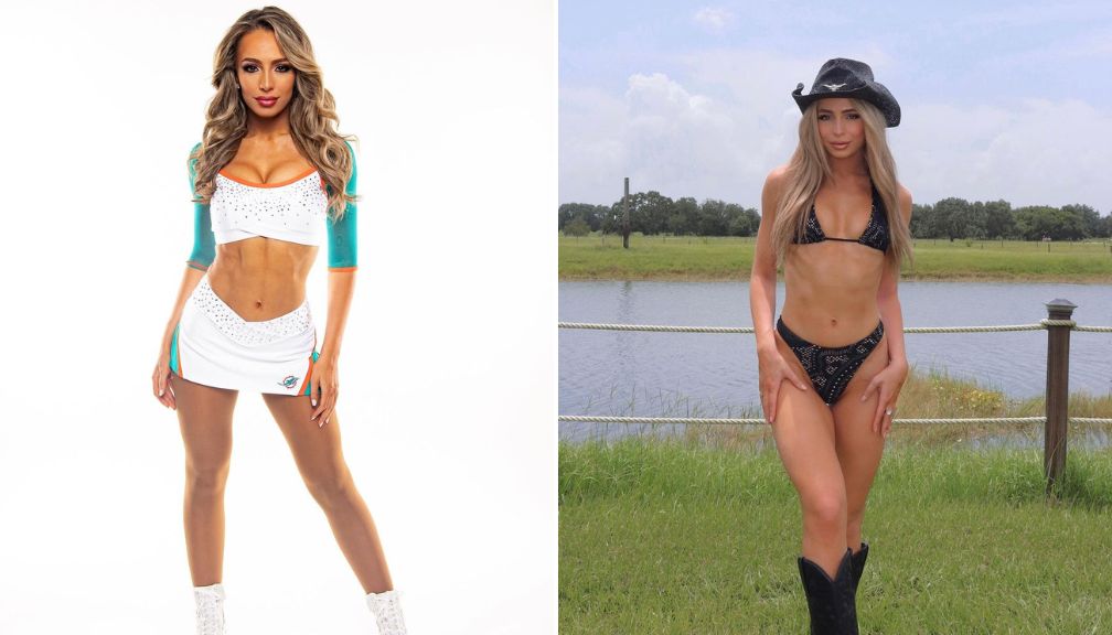 Dolphins Cheerleader Jozie Schroder Turns Heads with Cowgirl Swimsuit Photo (See Pics)