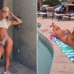 Hanna Cavinder’s Bikini Photos Turning Heads on Instagram as She Relives Summer Vacation in Thongs