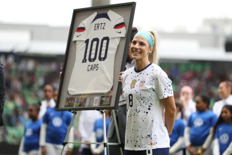 U.S. Women’s Soccer Star Julie Ertz Announces Her Retirement