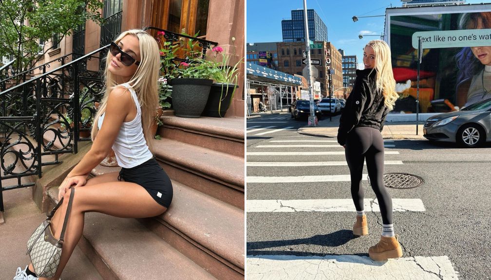 Olivia Dunne Takes New York by Storm with Fashionable Outfit in Latest TikTok Video