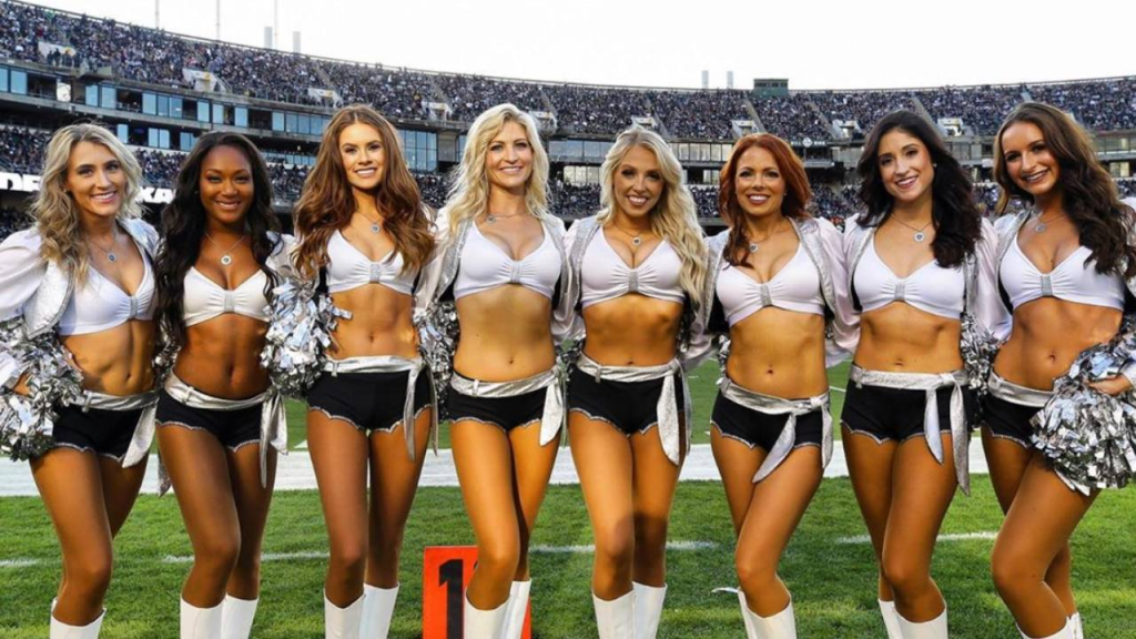 Raiders Cheerleader Went Viral During Preseason Debut