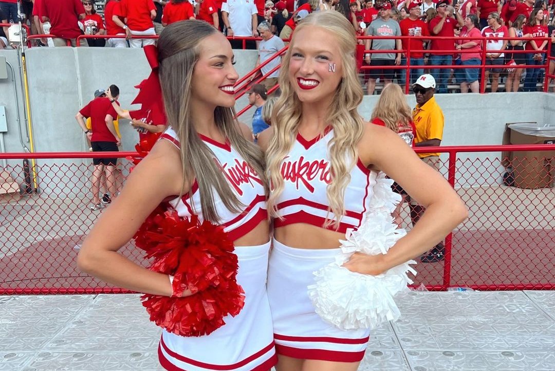 Nebraska Cheerleader Kylie Eads Shines on Saturday Morning