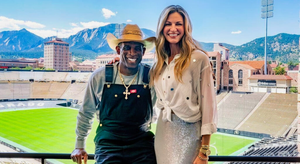 Deion Sanders’ Girlfriend Makes Waves with ‘Hump Day’ Photo – Colorado Buffaloes’ Biggest Fan Shines Before Colorado vs. Colorado State Kickoff