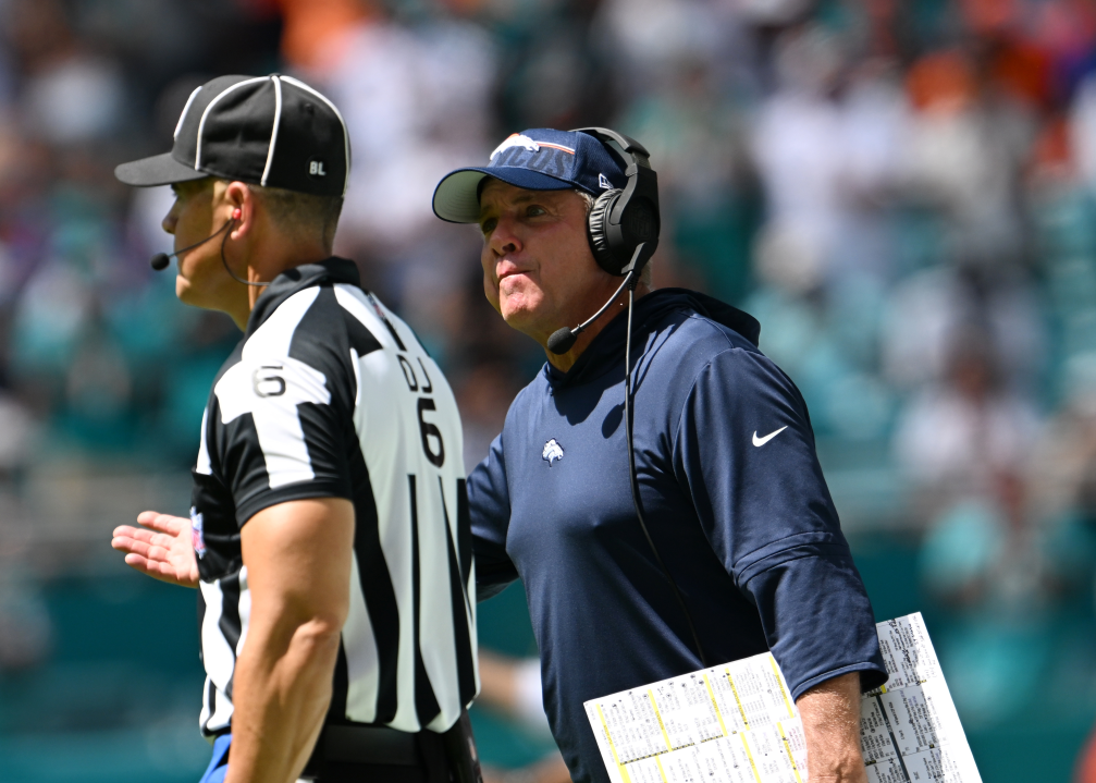 Sean Payton is doing a worse job at coaching the Broncos than Nathaniel Hackett ever did