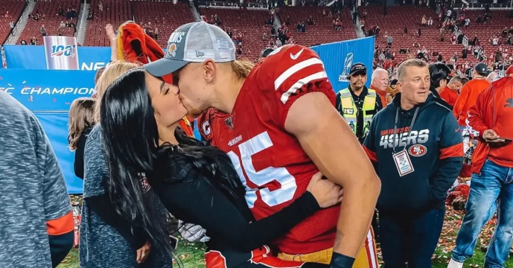 George Kittle's Wife's Trendy Outfit Captures NFL Fans' Attention