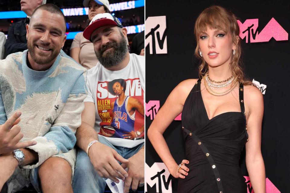 Jason and Travis Kelce humorously refuse to ascribe the success of the Prime documentary on Taylor Swift’s popularity