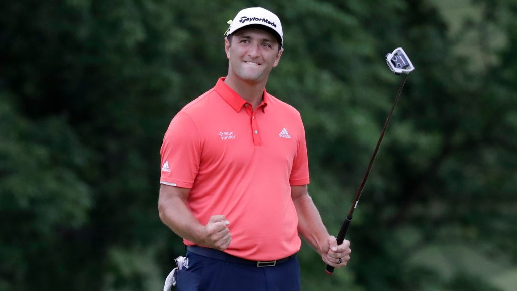 Jon Rahm had an “incredible moment” by establishing a golf garden in a Madrid hospital