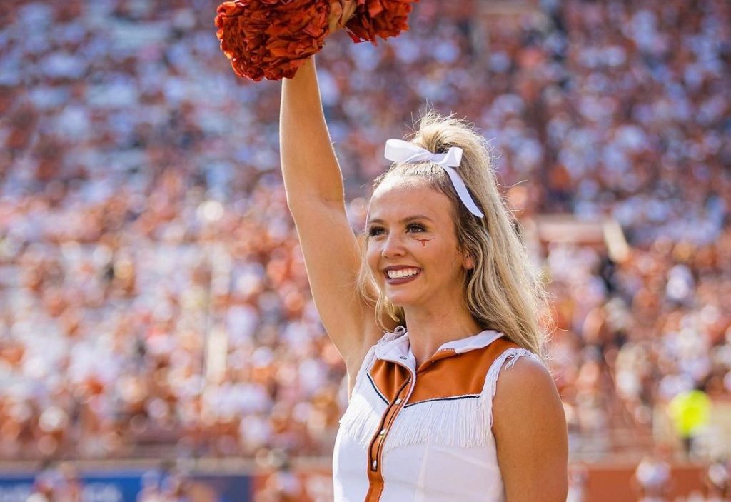 Texas Cheerleader Kenedy Schwank Going Viral Ahead of Red River Showdown