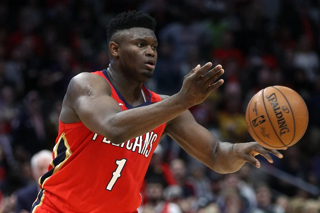 Zion Williamson makes his first NBA debut after hurting his right hamstring in January