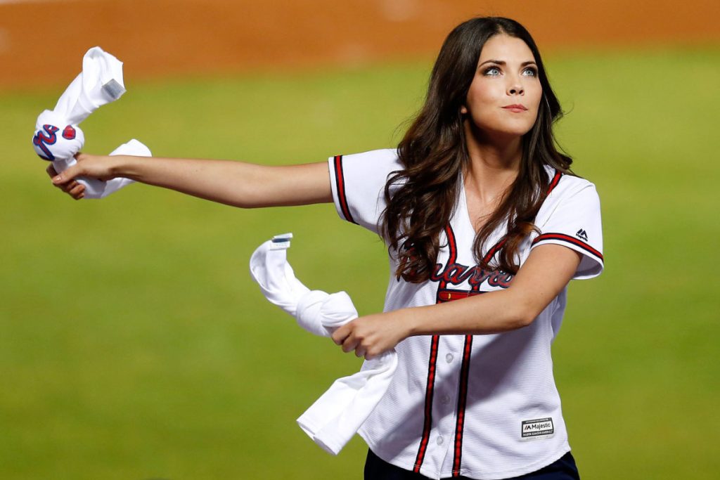 Wild Photos Of Braves Dancer Stealing Everyone’s Heart Following Big Win Over Phillies