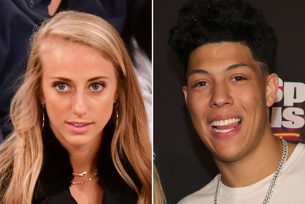 In the bitter cold of Colorado, Jackson and Brittany Mahomes turn out ...