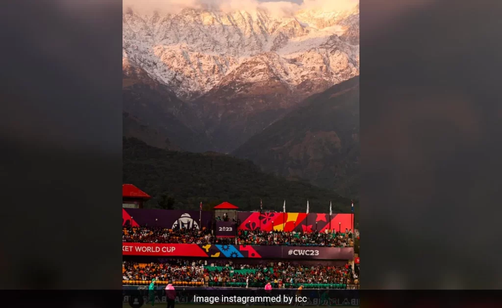 Stunning Photos of Dharamshala Cricket Stadium Take Internet by Storm”