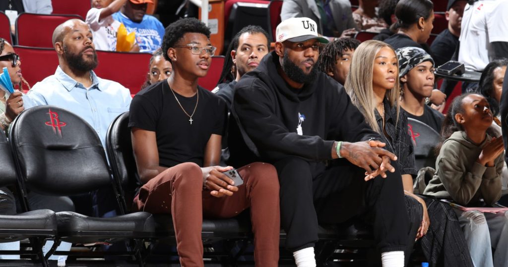 LeBron’s Son Bryce James Attends Homecoming Dance with Diddy’s Daughter ...