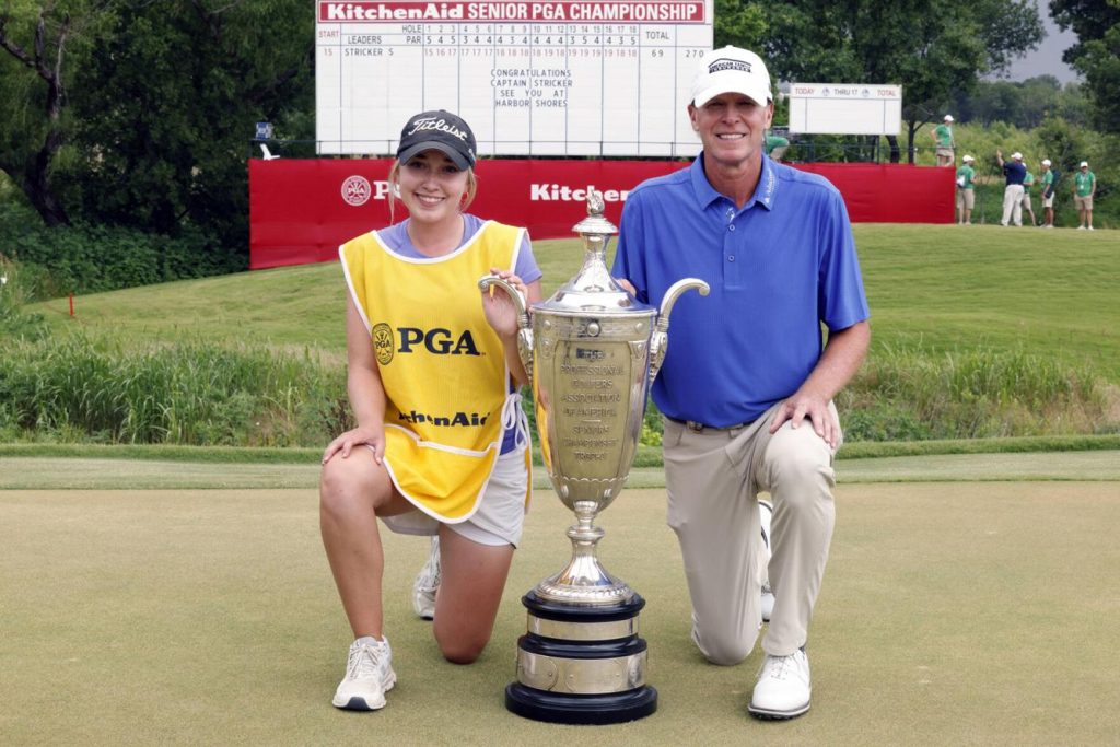 Steve Stricker and his daughter Izzi will make their PNC Championship debut in 2023.